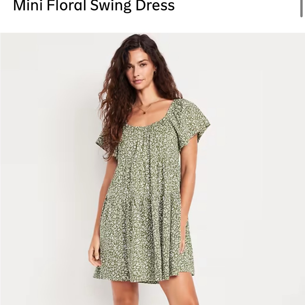 Old Navy ✨ Mini Floral Swing Dress